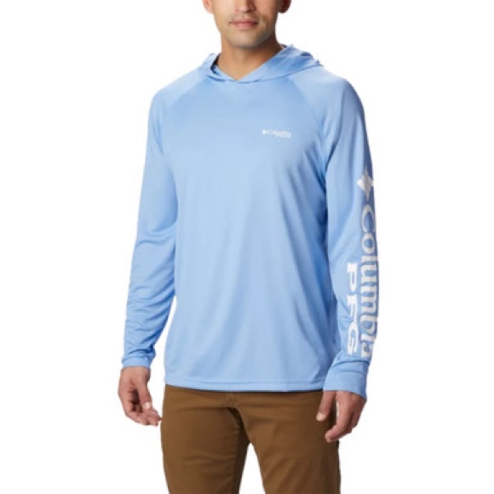 Blue Columbia men’s PFG shirt size small